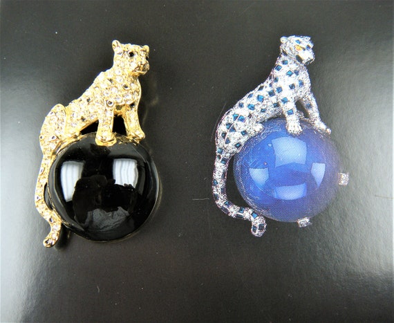 Signed Napier Big Cat Jewelry Duchess Collection - image 4