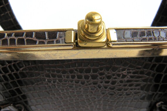 Precious Patent Leather Vintage Handbag - image 8