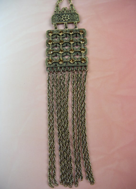Extraordinary 1970's Pendant Necklace