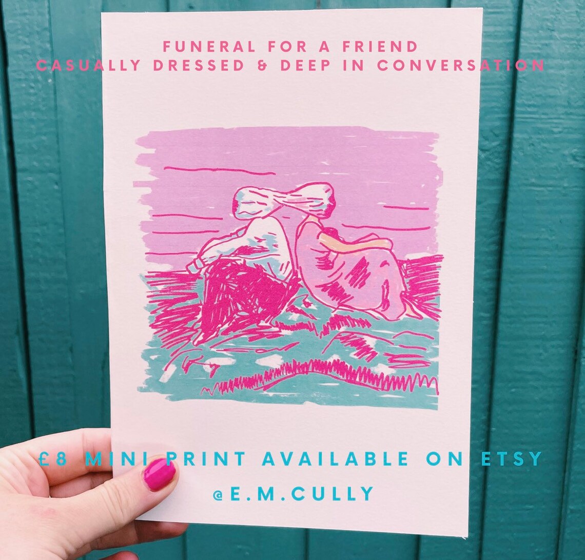 Funeral for a Friend Casually Dressed and Deep in Etsy UK