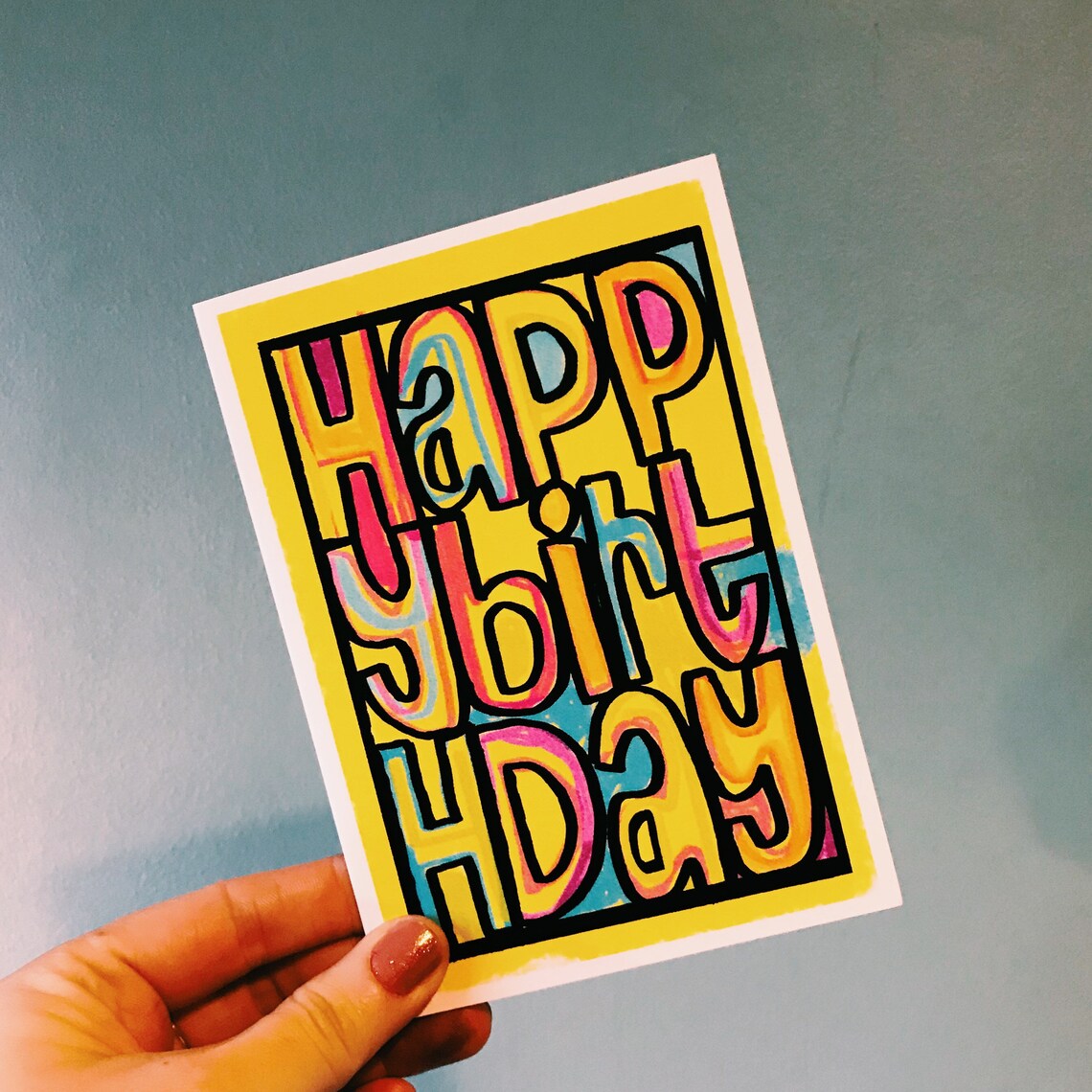 HAPPY BIRTHDAY Happy Mondays Card /manchester/ Manchester/ Shaun Ryder/ Bez Etsy UK