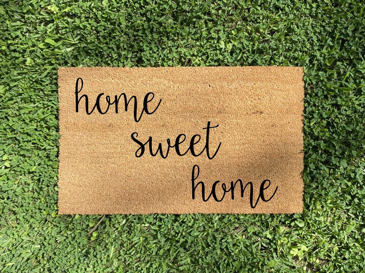 Home Sweet Home Welcome Mat | Etsy