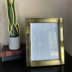 Vintage Ornate Gold Solid Brass Tone Floral Picture Frame Photo 8x10 ...