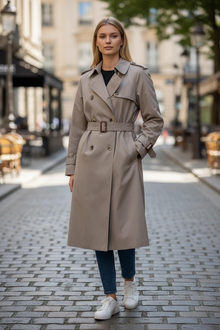 Vintage Burberry Trench - Etsy