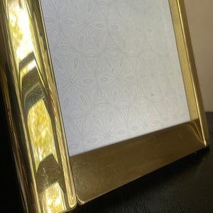 Vintage Ornate Gold Solid Brass Tone Floral Picture Frame Photo 8x10 ...