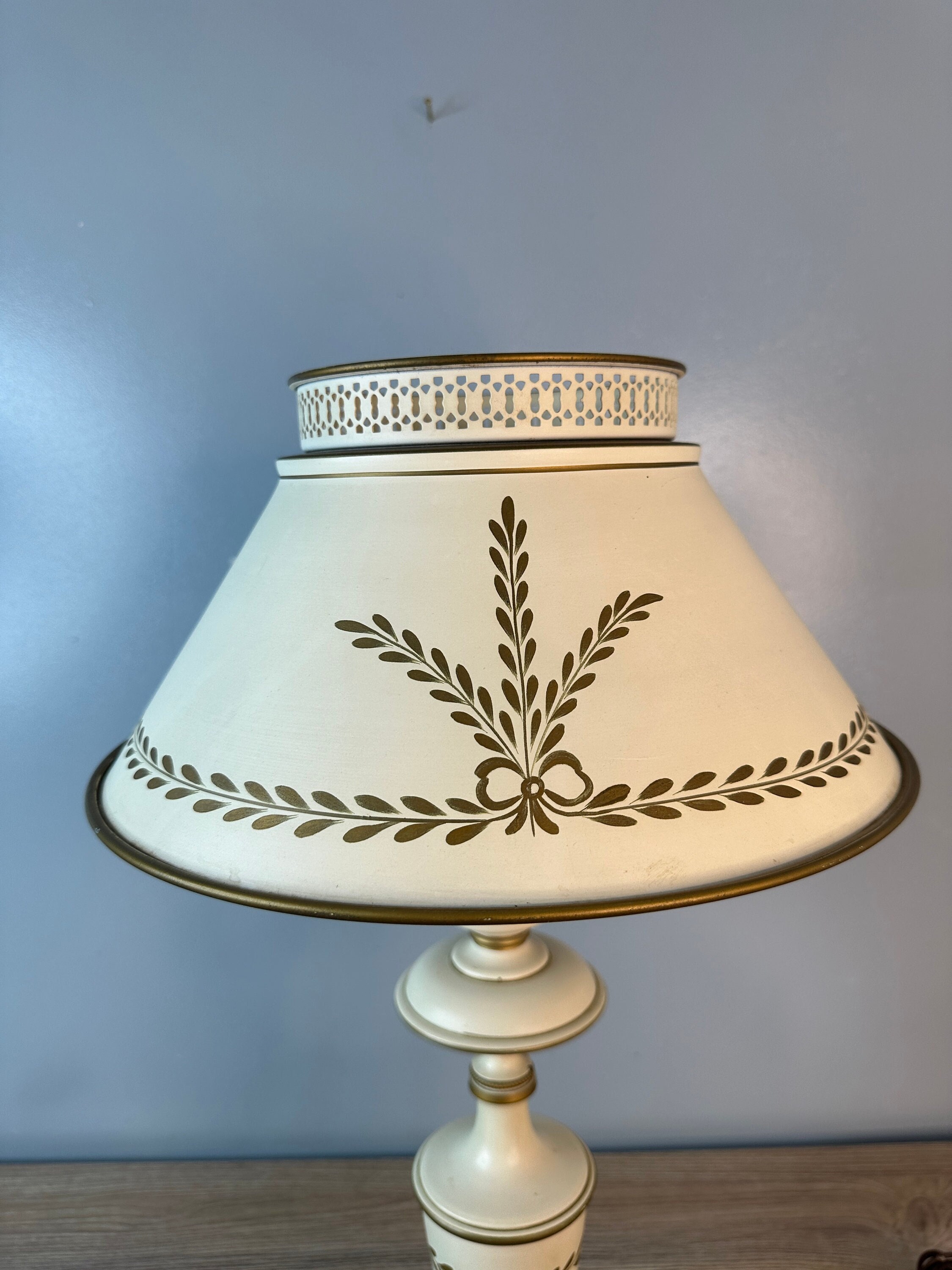 Vintage Lattice Lamp 
