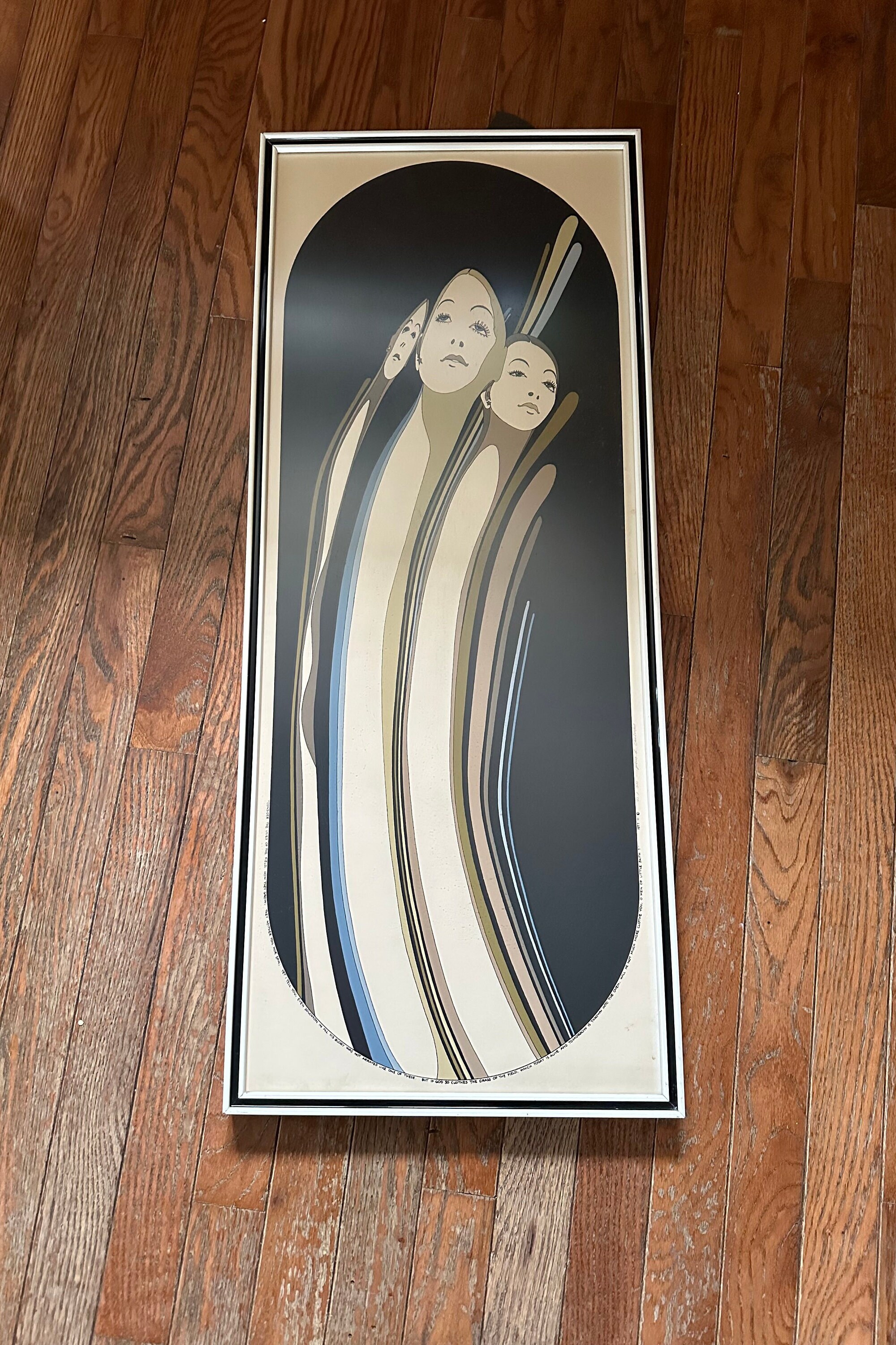 Vintage Art Deco John Luke Eastman Signed Mid Century Consider the