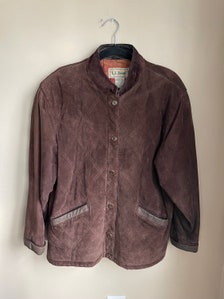 Ll Bean Leather Coat - Etsy