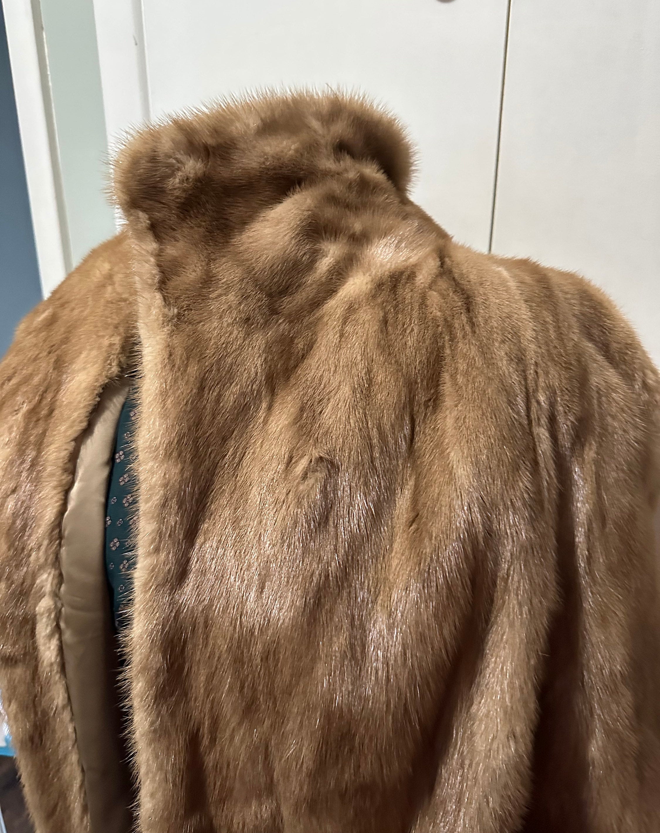 Vintage Mink Fur EMBA the American Mink Autumn Haze Natural