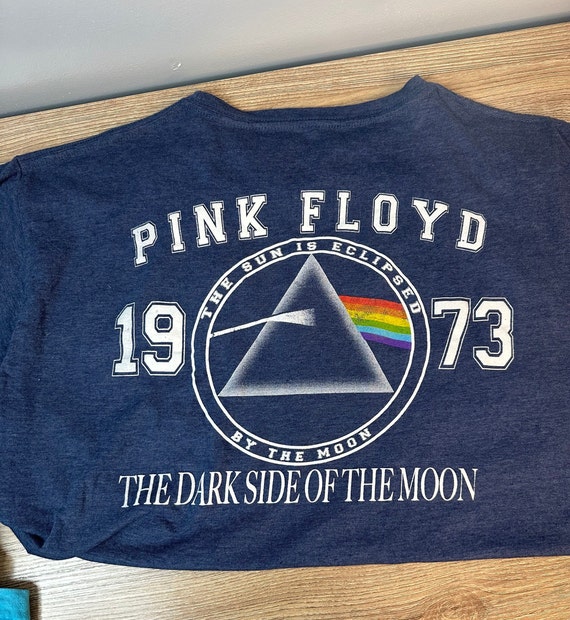 Vintage 1990's PINK FLOYD Shirt Dark Side of the … - image 1