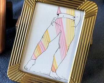 mini print from handset type & pen illustration, no. 4