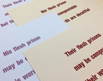 Belligerent Affirmations No. 1