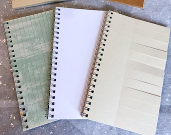 Re-loadable journal page refill