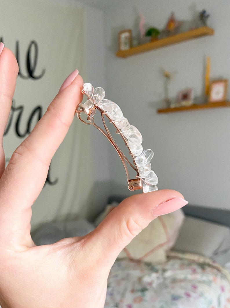 Gemstone Barrettes Pack of Two