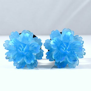 Plugs - 5/8 in, 3/4 in - Blue Flower Wedding Formal Something Blue