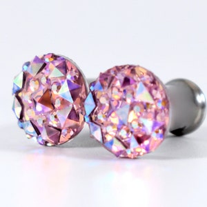 Bougies - Lavender Purple Geometric Sparkle Druzy 4g, 2g, 0g