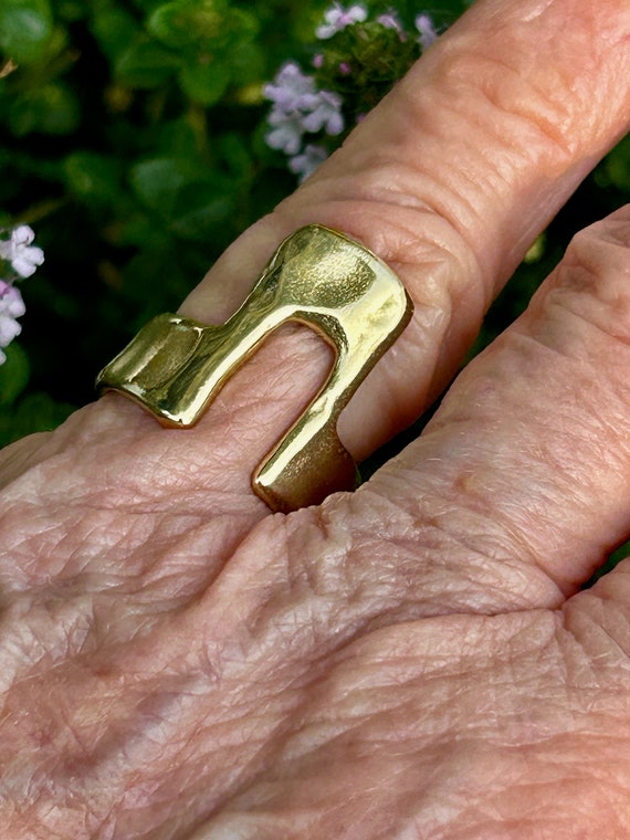 Solid 18K 'Egypt' Ring | Custom Handcrafted |11.3… - image 9