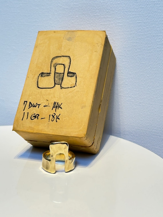 Solid 18K 'Egypt' Ring | Custom Handcrafted |11.3… - image 3