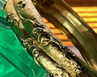 Vintage Museum Reproduction Bracelet | Historical Jewelry | Large Wrist Size