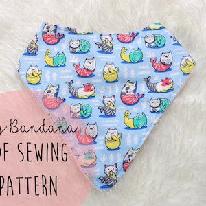 PDF - Baby Bandana Schnittmuster und Anleitung