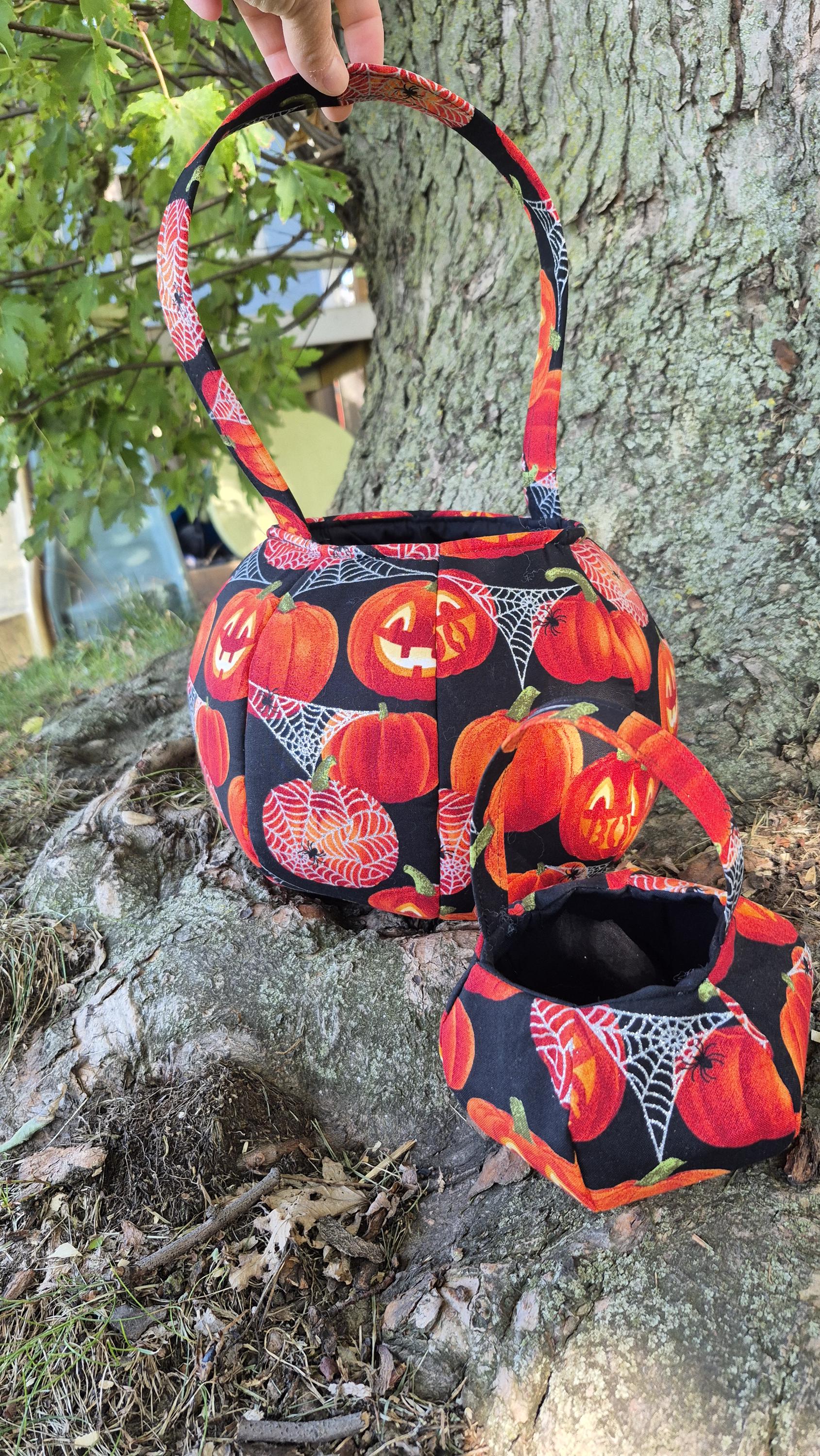 Trick or Treat Bucket Sewing Pattern PDF | Halloween Candy Bucket ...