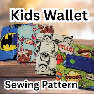 PDF - How to sew a kids wallet tutorial - Charmedbyashley