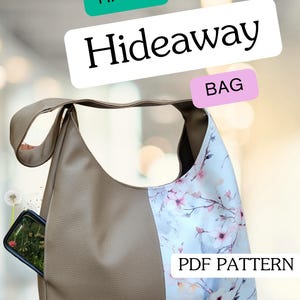 Hazel Hideaway Große Tasche, Tote, US-Letter, Beamer + Ausführliche Anleitung + Videoanleitung