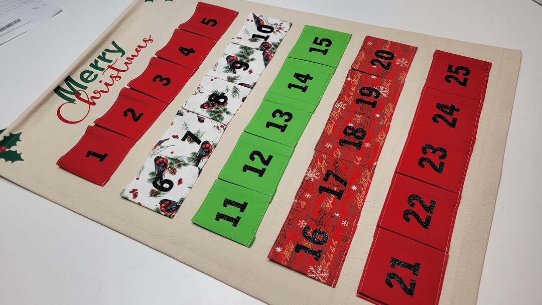 PDF Advent Calendar Sewing Pattern - Etsy