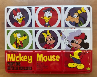 Vintage Mickey Mouse Paint Box 1928–1978 – Disney 50th Anniversary
