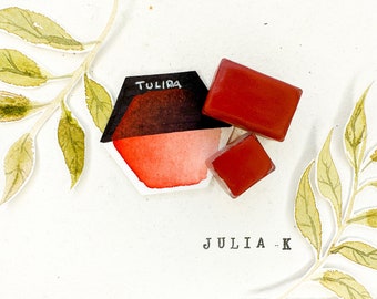 Tulipa- handmade watercolor paint