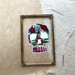 Deadly Plants clear vinyl stickers JuliaK art studio design