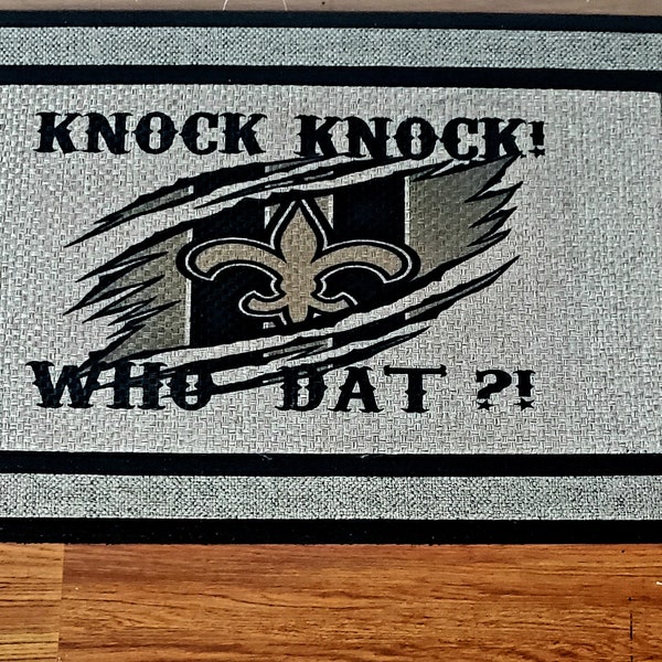 New Orleans Door Mat Etsy