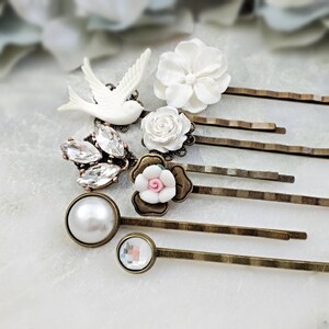 Dove Hair Pin - Etsy display picture 3