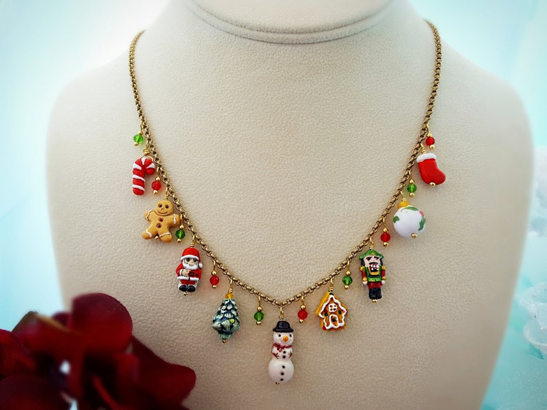 christmas necklace