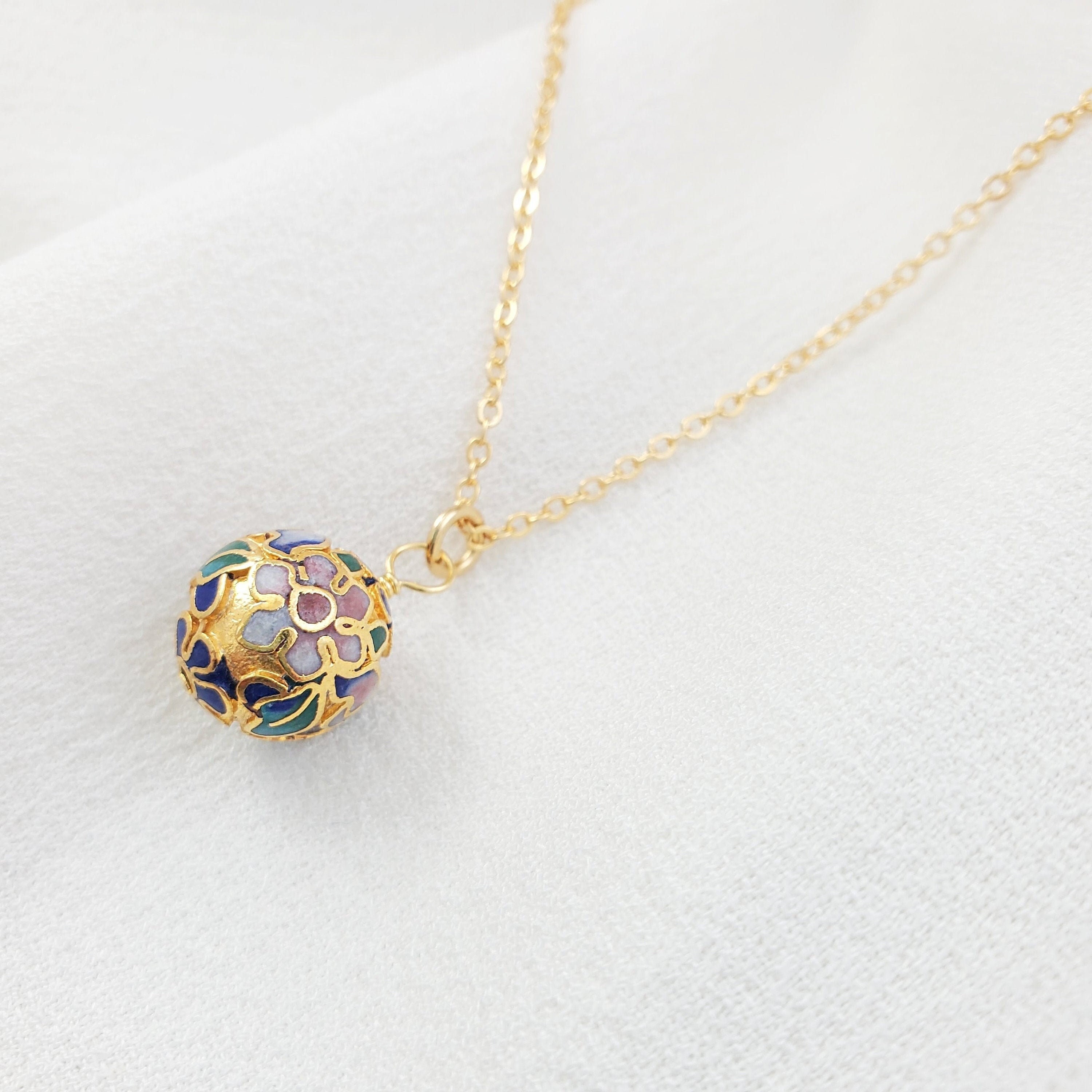 Cloisonne Jewelry - Etsy