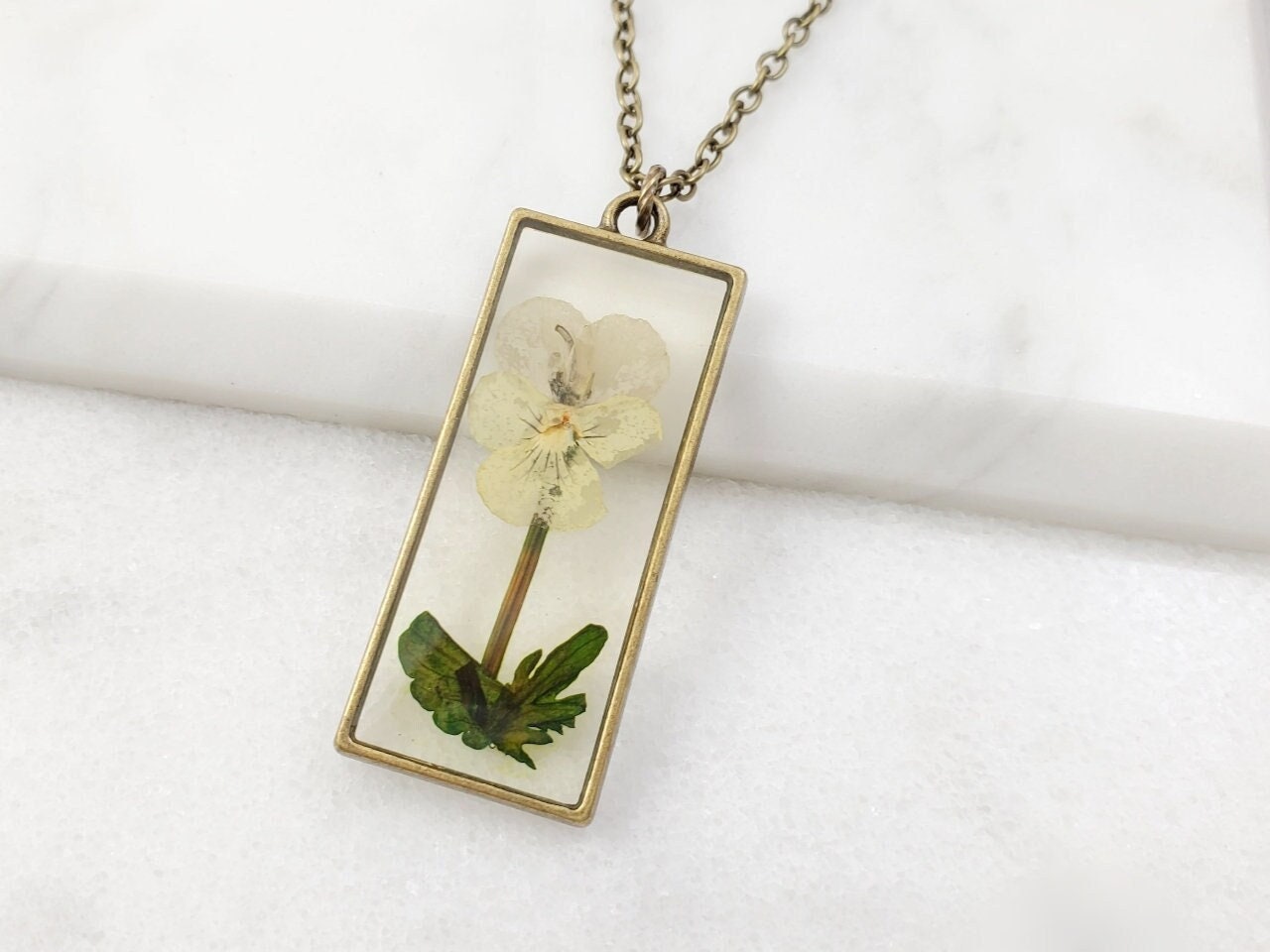 flower full necklace