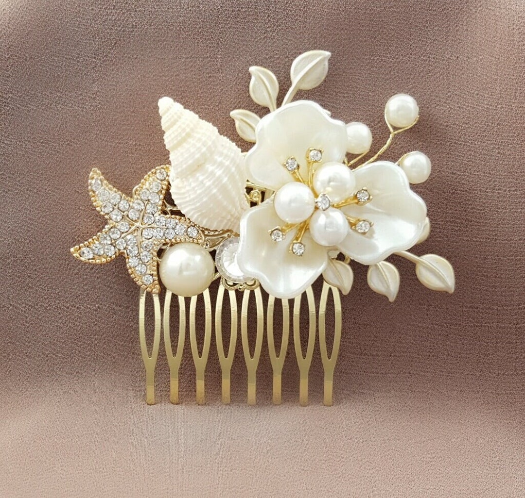 Crystal Pearl Hair Clip Sparkly Rhinestone Hair Clip Pin Gold Crystal Hair  Pins Clips Paved Flower Hair Barrette Bridal Headwear Decorative Pearl