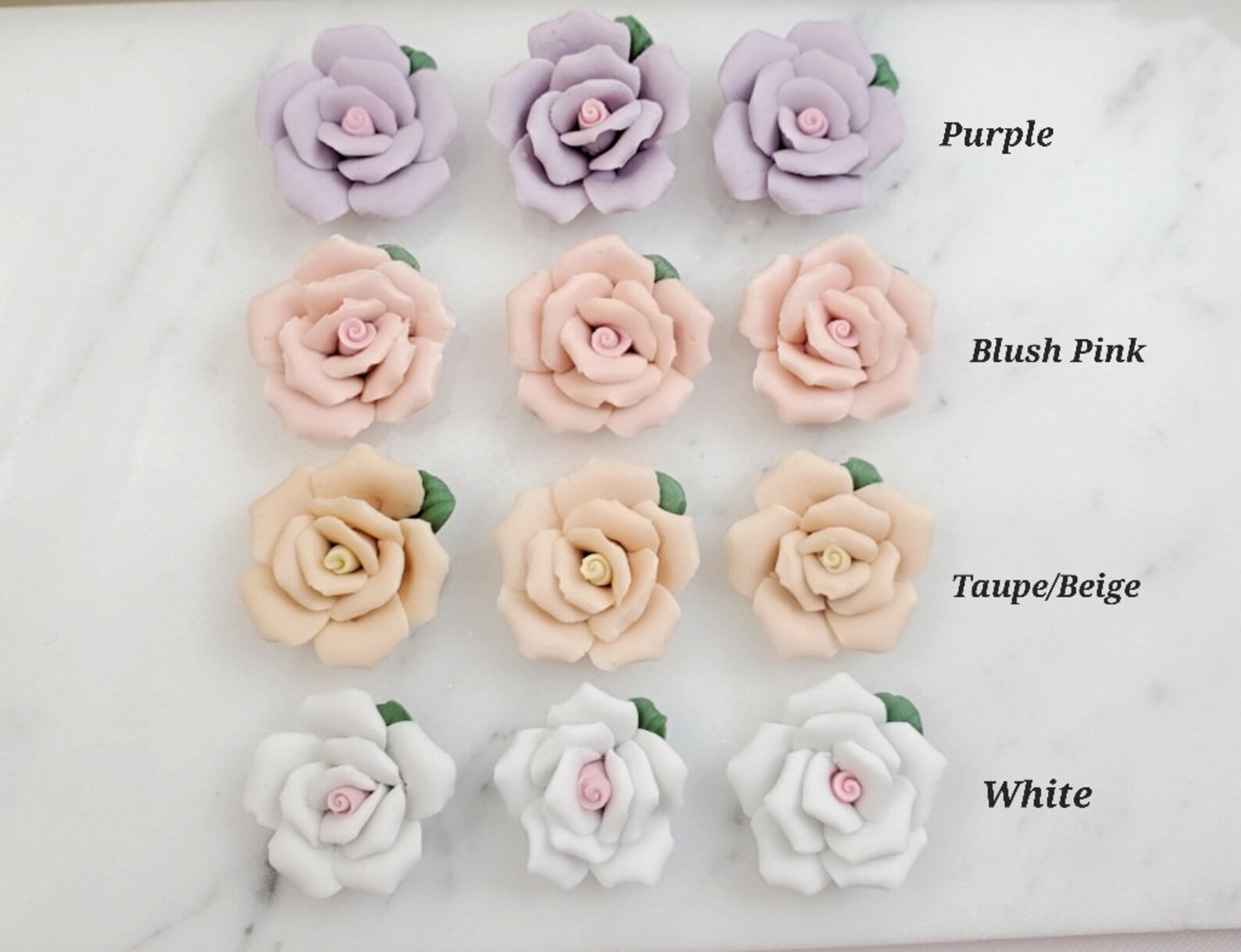 PRETTY Light Pink Rose Hair Pins, Peach Victorian Accessory, Set of 3 ...