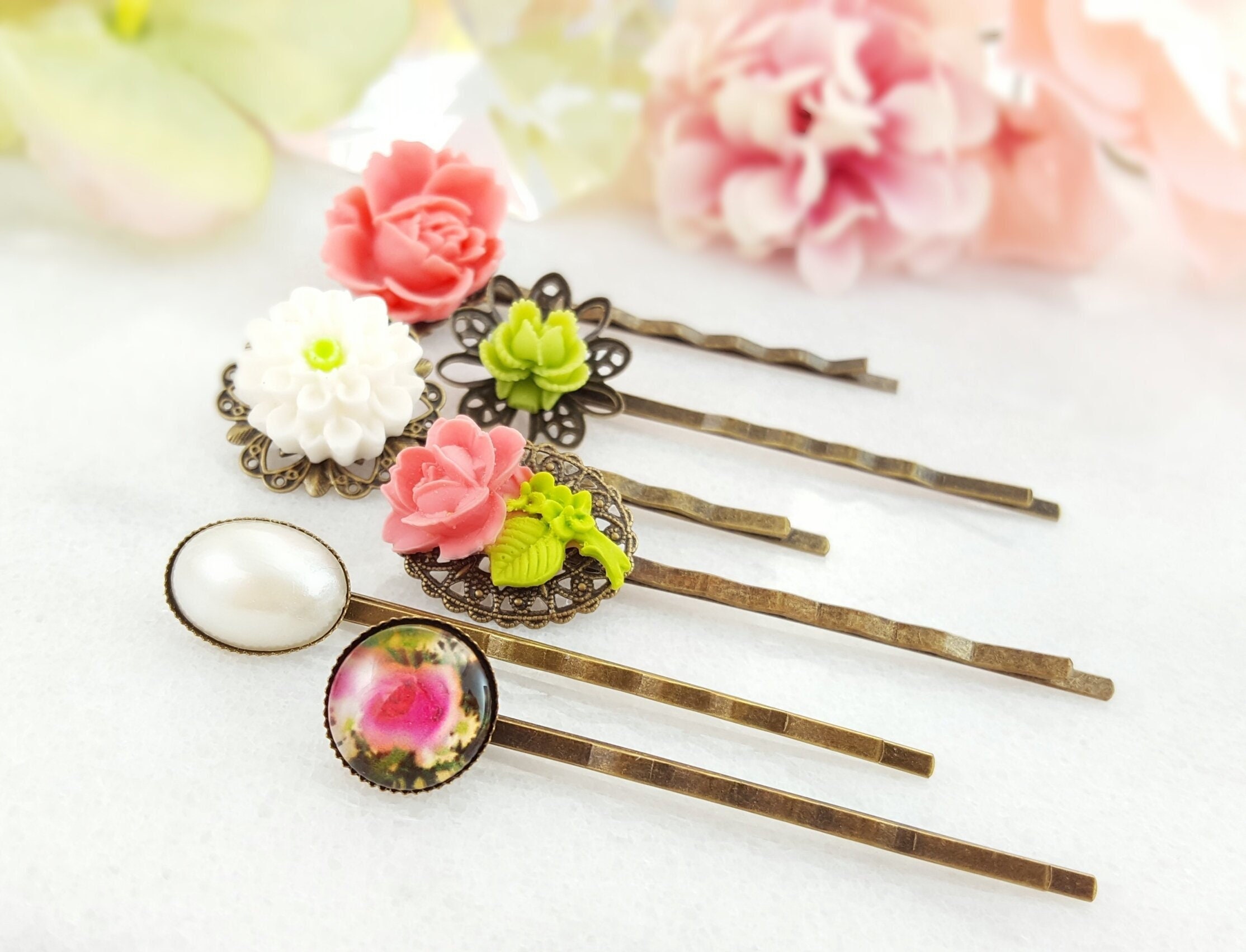 【SHUSHU CHERRY】Rose Gal Hairpin Rose Gal Hairpin