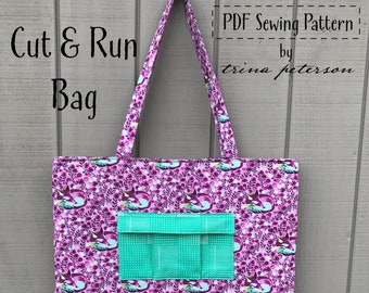 Cut & Run Tasche PDF Schnittmuster