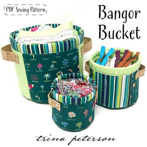 Bangor Bucket PDF Sewing Pattern image 1