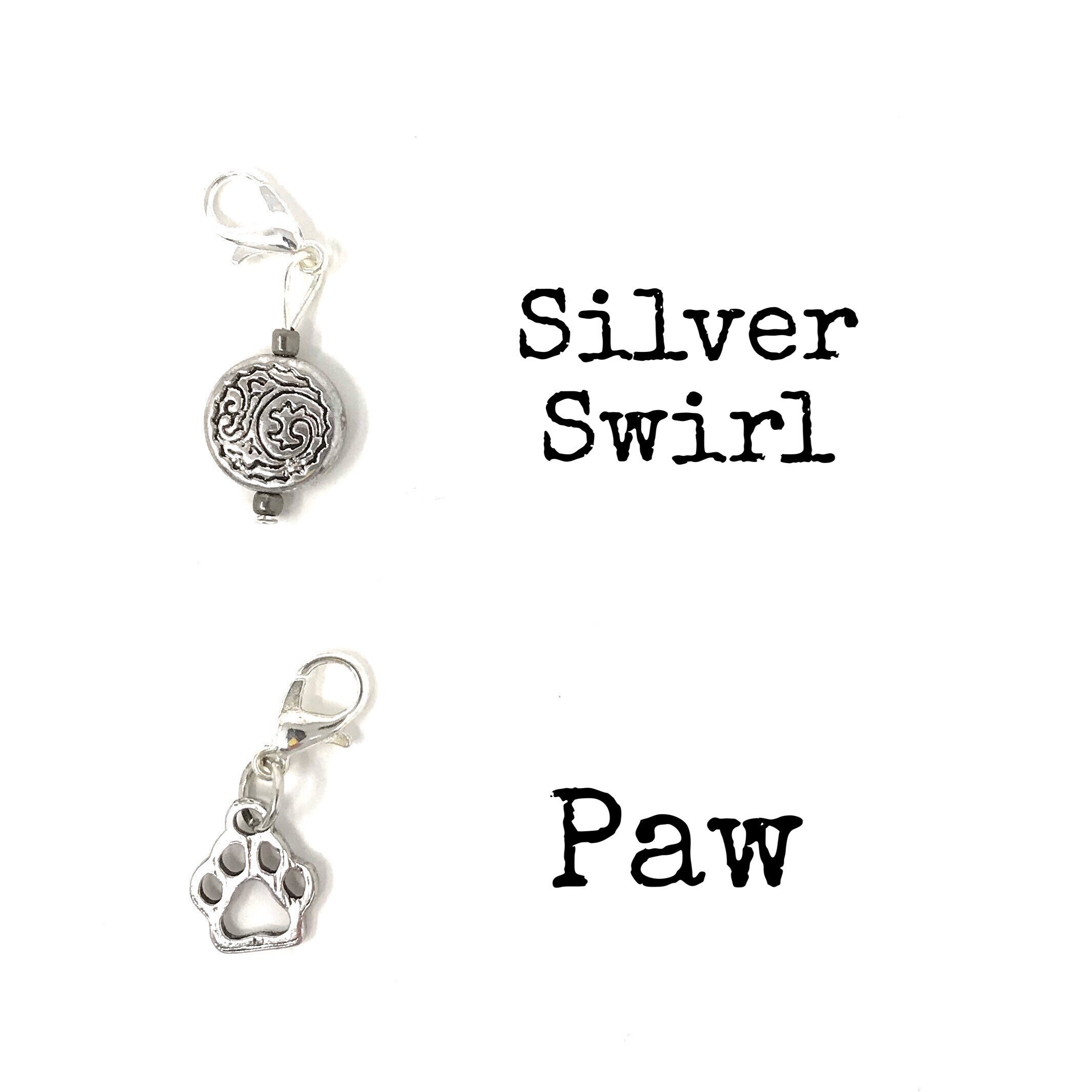 Zipper Pull Charms 5 Etsy