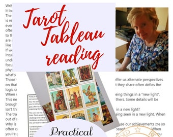 Tarot Tableau reading. Endorsed WDA reader.