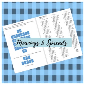 Old Gypsy Fortune Telling Printable Cards, 36 Card Deck, Includes Card ...