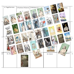 Kipper Grand Tableau printable PDF template and mini cards, Grand Tableau planner, Kipper reading organiser.