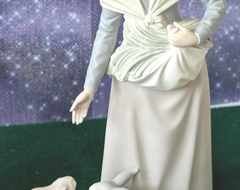 Lladro Rabbit With Butterfly “that Tickles” 5888 Porcelain