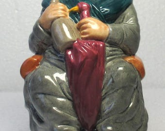 Wood and sons England the Charles Dickens Toby jug collection Mrs Gamp