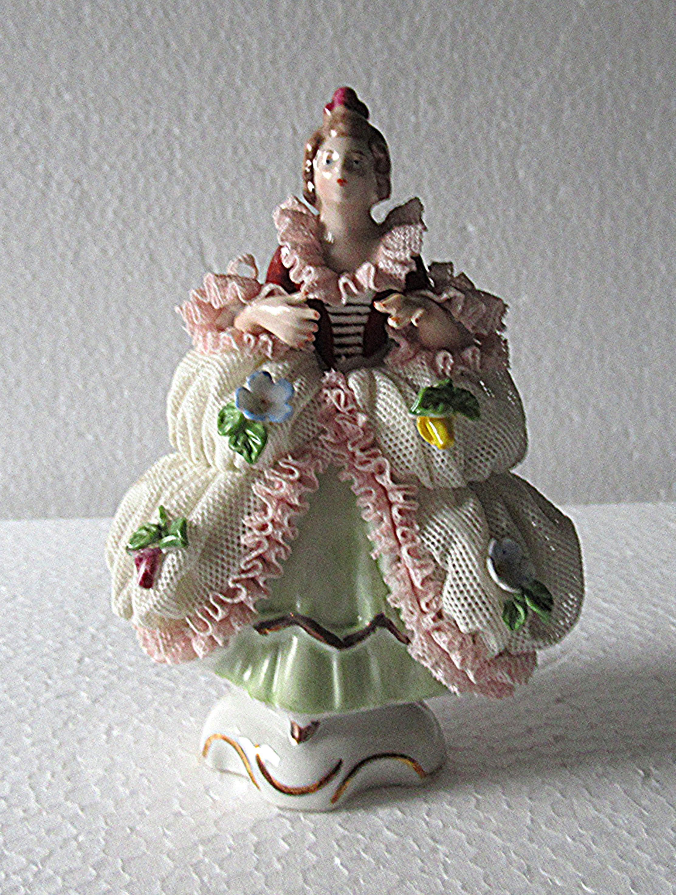 Irish dresden porcelain figurine - Etsy 日本