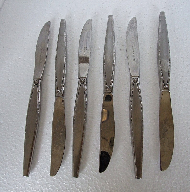 Cubertería Acero Inoxidable Vintage Vajilla De Plata Oneida Community Venetia - Brillante Y Pulida, Perfecta Para Ocasiones Especiales Oneida Community 1968