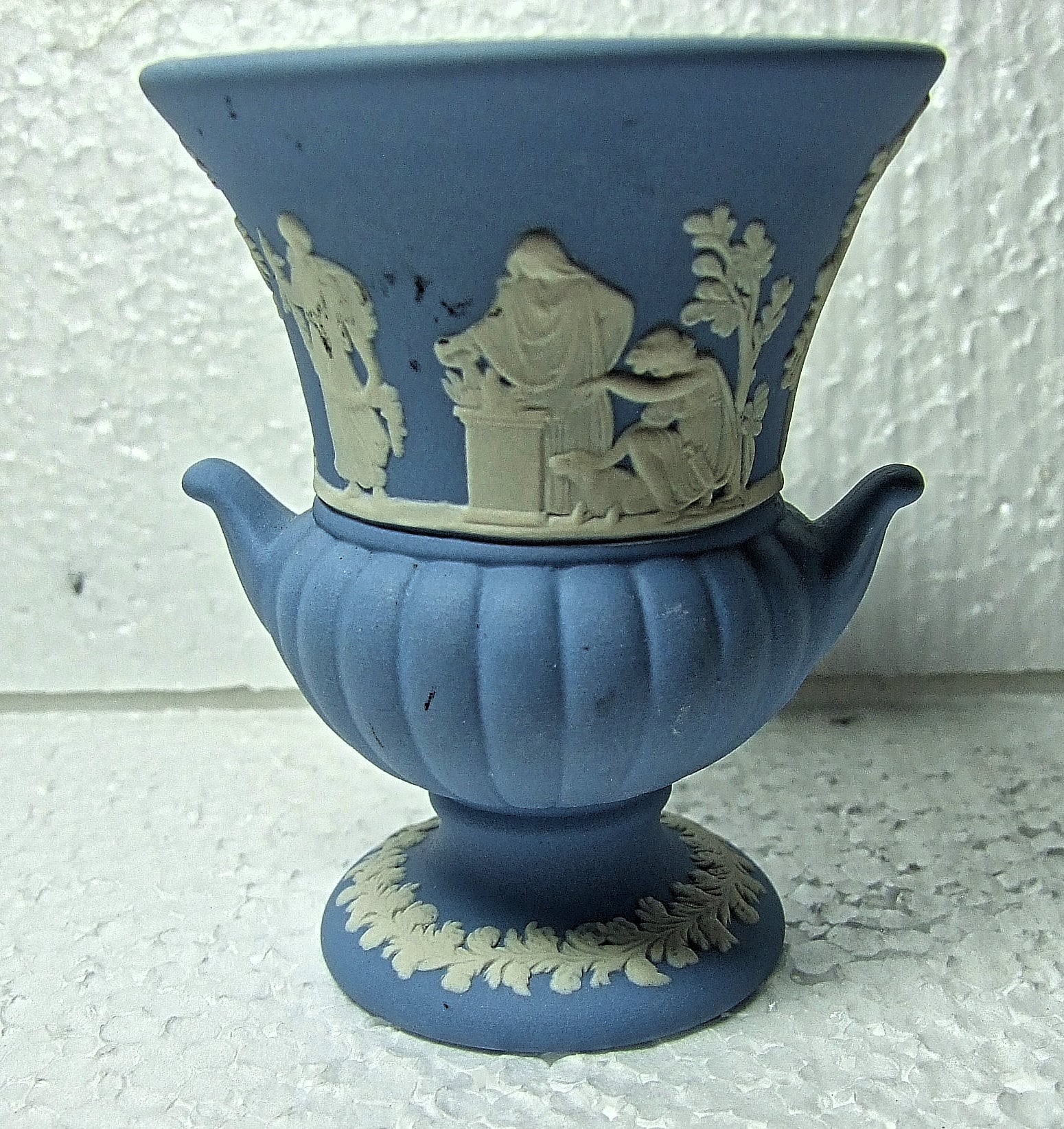 Wedgwood Blue Jasper Ware Small Vase - Etsy